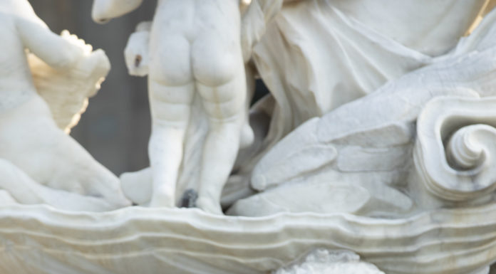 Giardini all’italiana, antica Roma e magici ninfei neoclassici nella moda di Roberta Redaelli Roberta Redaelli autunno inverno 2020-2021