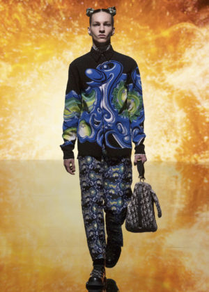 Kim Jones Teams Up with Kenny Scharf for Dior Pre-Fall Collection