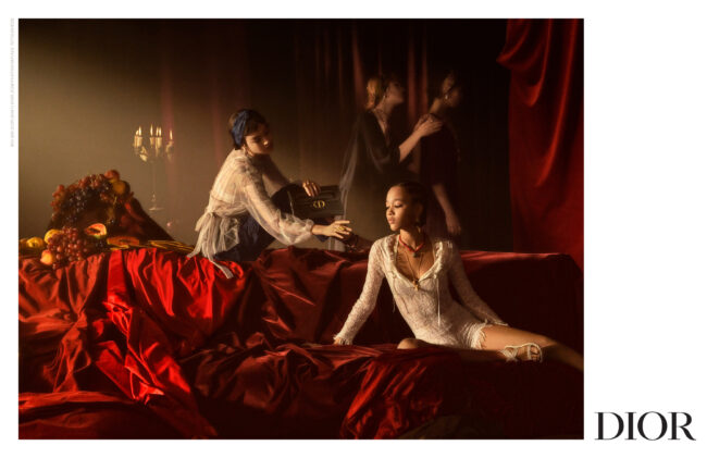 Dior's Baroque paintings for the SS21 Campaign