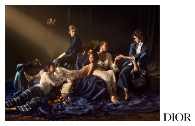 Dior's Baroque paintings for the SS21 Campaign