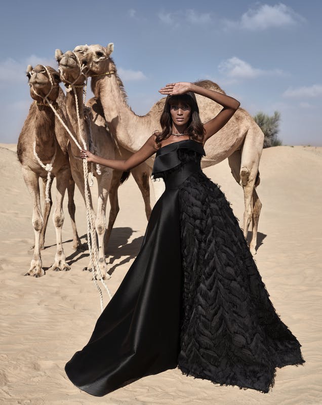 Avaro Figlio on 1st Black model in the Emirates Fashion Industry