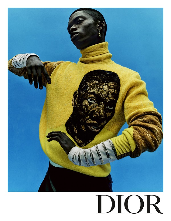 Dior's SS21 Menswear Campaign in collaboration with Amoako Boafo
