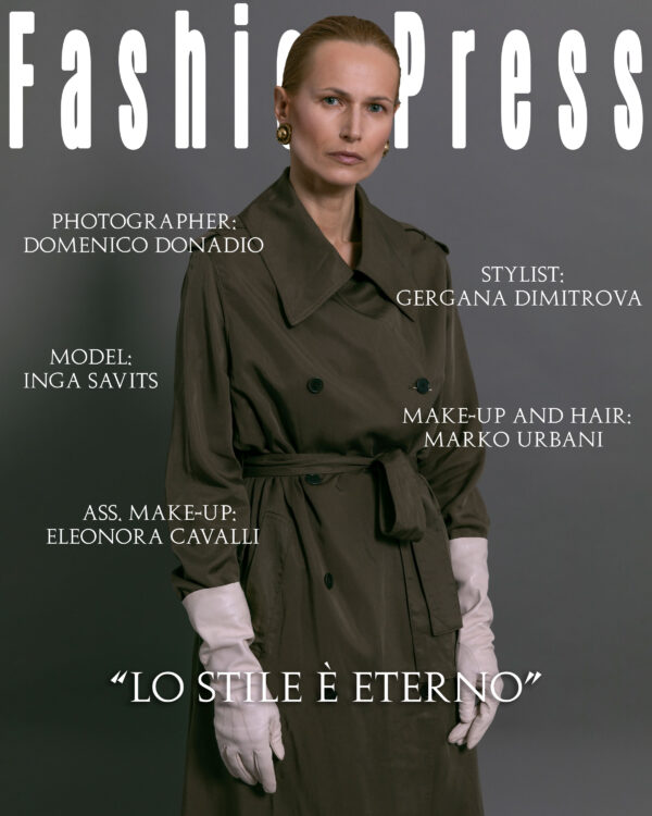 Lo stile è Eterno: Inga Savits Exclusively for Fashionpress.it by Domenico Donadio