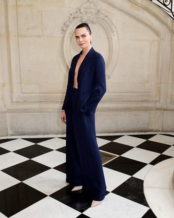 Dior presents the celebrities at the Haute Couture Autumn-Winter 2021-2022 Show