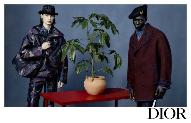 Dior Winter 2021 Campaign Spotlights Peter Doig Work