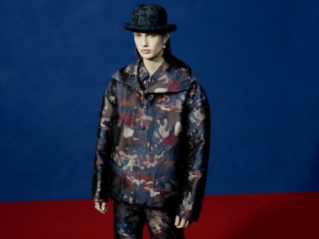 Dior presents the Camouflage designs created in collaboration with Peter Doig