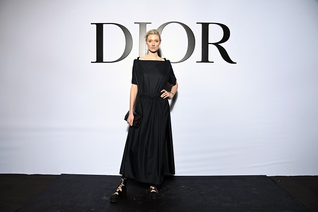 Elizabeth Debicki, Rosamund Pike & Zoey Deutch in Dior