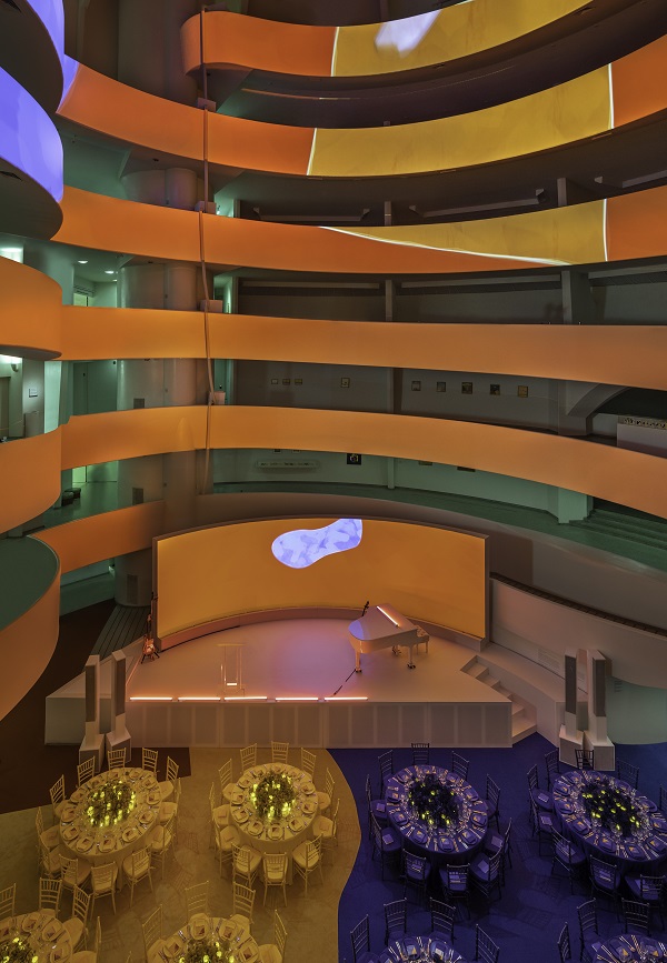 Explore the scenography created at New York's Guggenheim Museum specially for the #GIG2021 moments.