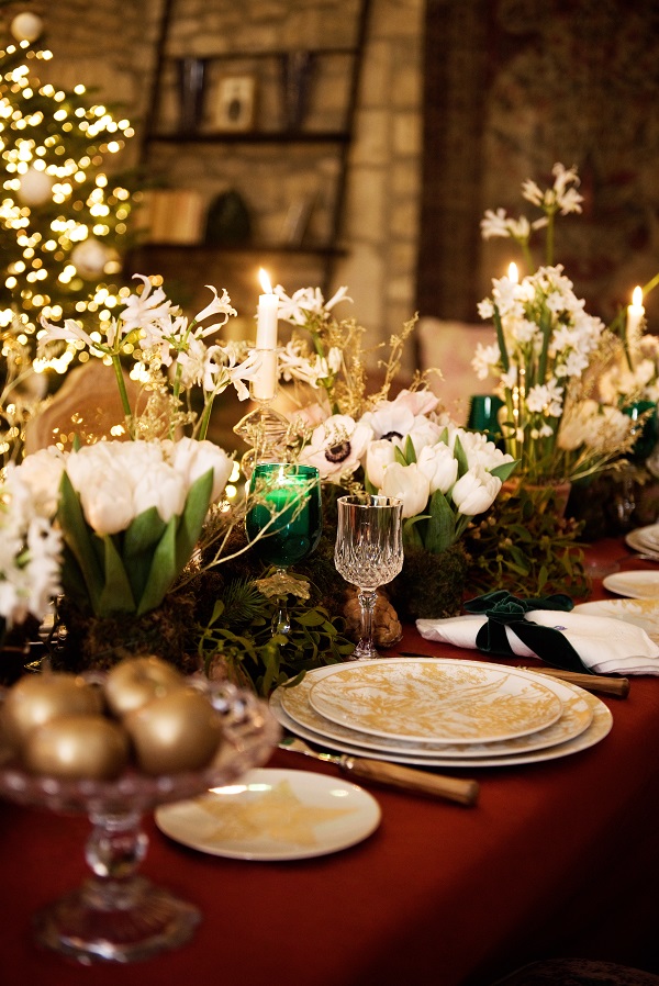 Dior unveils its Christmas Collections at Cordelia de Castellane's Conutry Home