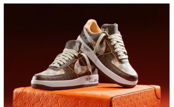Asta Sotheby’s delle sneaker Louis Vuitton and Nike expression of the “Air Force 1” by Virgil Abloh