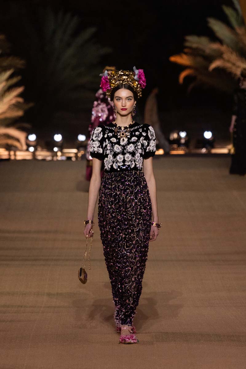 AlUla e Dolce&Gabbana celebrano l’antica cultura equestre nell’unico ed elegante Ikmah Fashion Cavalry Show
