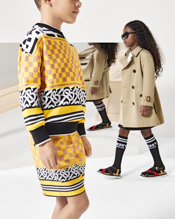 Burberry introduces its Spring/Summer 2022 Childrenswear Campaign 