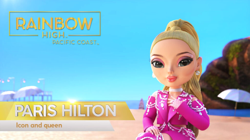 Paris Hilton diventa Cartoon per Rainbow High
