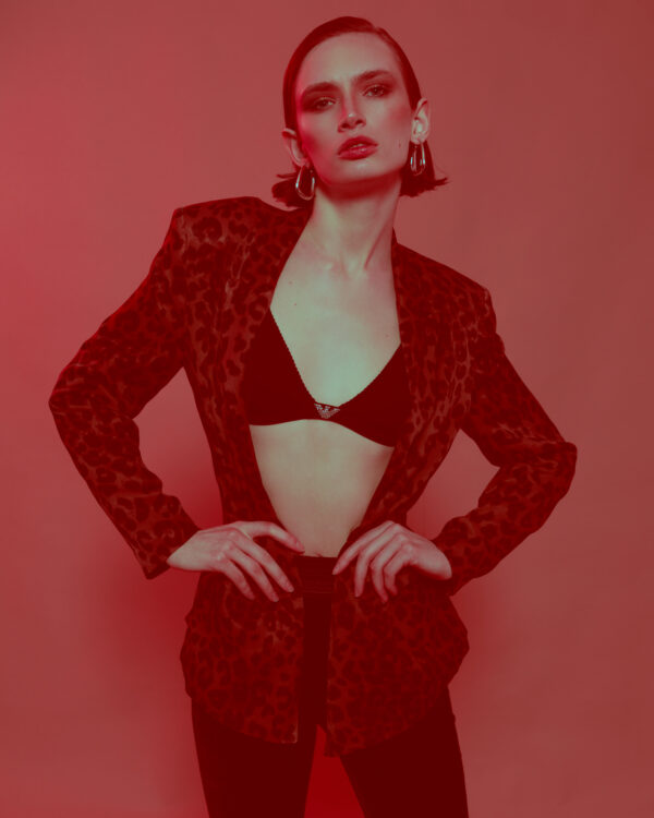 Red Fashion Editorial | Natalia Baradziuk by Domenico Donadio