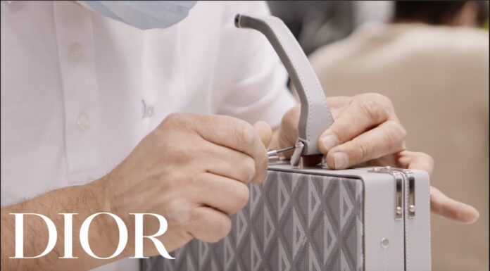 Dior presents the virtuoso Savoir-Faire of the CD Diamond Toile Dior presents the virtuoso Savoir-Faire of the CD Diamond Toile