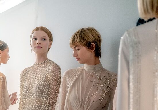 Backstage at Christian Dior Couture Autumn-Winter 2023-24 Backstage at Christian Dior Couture Autumn-Winter 2023-24