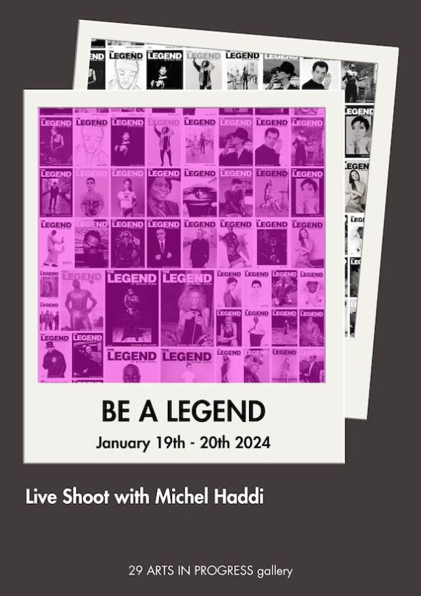 BE A LEGEND - Live Shoot with Michael Haddi