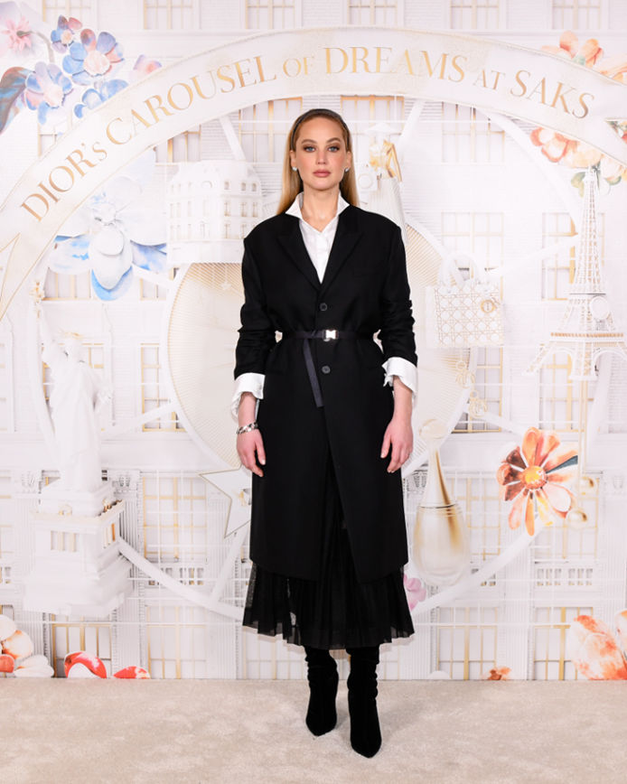 Dior presents the Celebrities attending Dior's attending Dior's Carousel Of Dreams at Saks