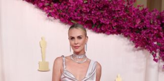 Charlize Theron Wore Dior Haute Couture To The 2024 Oscars