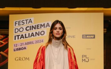 Benedetta Porcaroli ha indossato Louis Vuitton in occasione della "Festa Do Cinema Italiano" di Lisbona