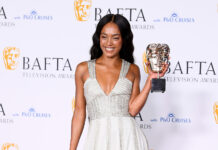 Jasmine Jobson ha indossato un look Louis Vuitton custom made ai Bafta Television Awards 2024