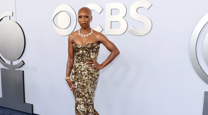 Cynthia Erivo ha indossato un look Louis Vuitton custom made per i Tony Awards 2024 Cynthia Erivo ha indossato un look Louis Vuitton custom made per i Tony Awards 2024