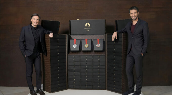 Louis Vuitton protects and showcases medals and torches of the Olympic and Paralympic Games Paris 2024 Louis Vuitton protects and showcases medals and torches of the Olympic and Paralympic Games Paris 2024
