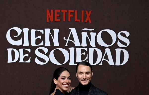 Claudio Cataño in Antonio Marras alla prima del film Cien Años de Soledad Claudio Cataño in Antonio Marras alla prima del film Cien Años de Soledad