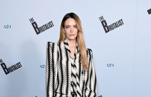 Stacy Martin wears Louis Vuitton to the screening of “The Brutalist” in Los Angeles Stacy Martin wears Louis Vuitton to the screening of “The Brutalist” in Los Angeles