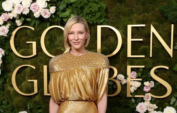 Cate Blanchett Recycles Louis Vuitton Gown for 2025 Golden Globes Red Carpet Golden Globe Awards