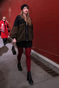Taylor Swift wears Louis Vuitton in Kansas City