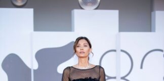 Venezia 82: Margareth Madè in Luisa Spagnoli Venezia 82: Margareth Madè in Luisa Spagnoli