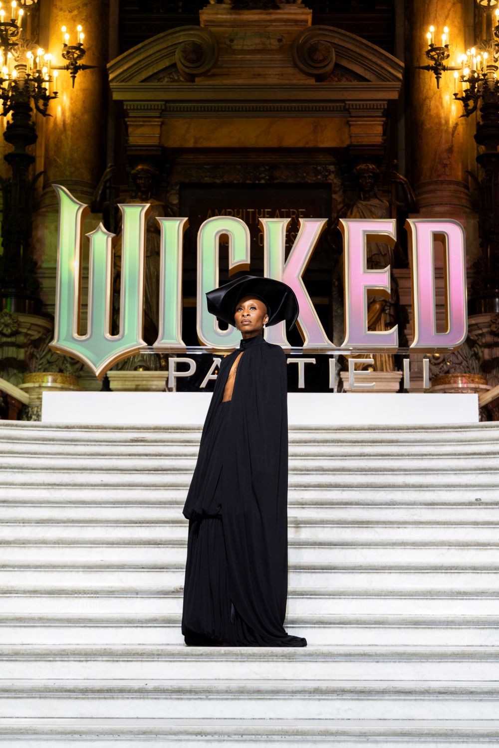 Dior presents Cynthia Erivo in Dior at the "Wicked: For Good" Photocall