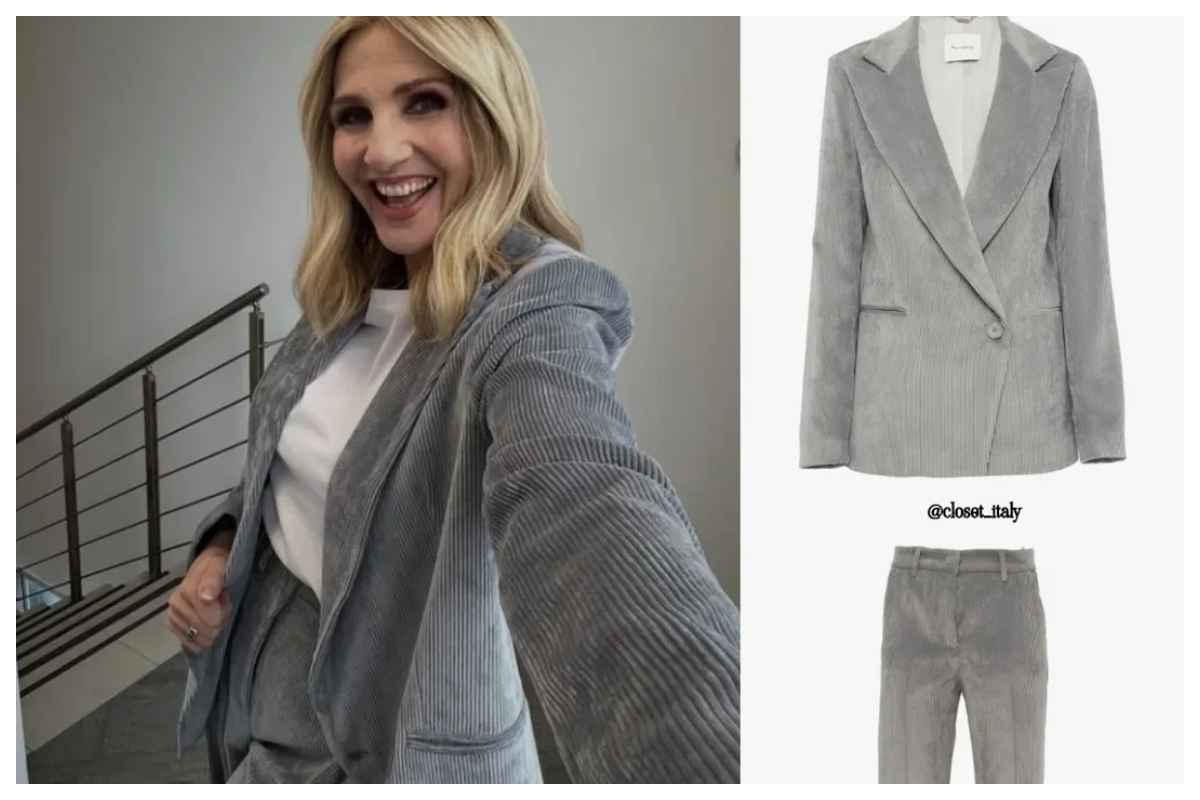 Lorella Cuccarini look