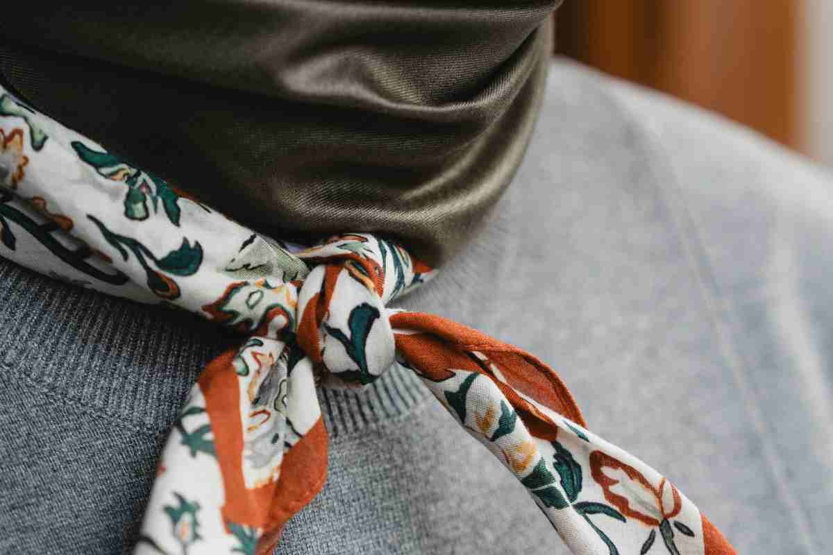 Sciarpa come indossarla tre modi