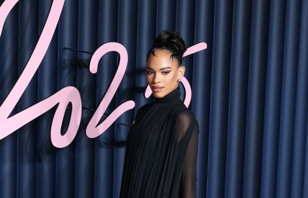 Yasmin Finney wears Stephane Rolland at the British Fashion Awards in London Yasmin Finney wears Stephane Rolland at the British Fashion Awards in London