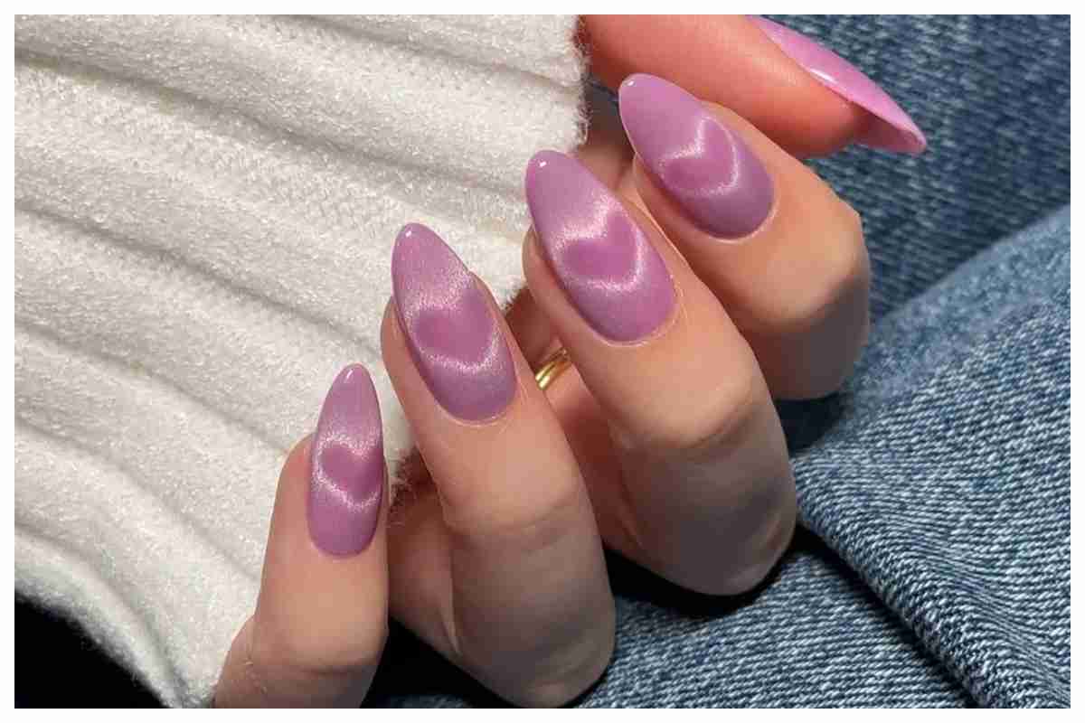 nail effetto velluto trend