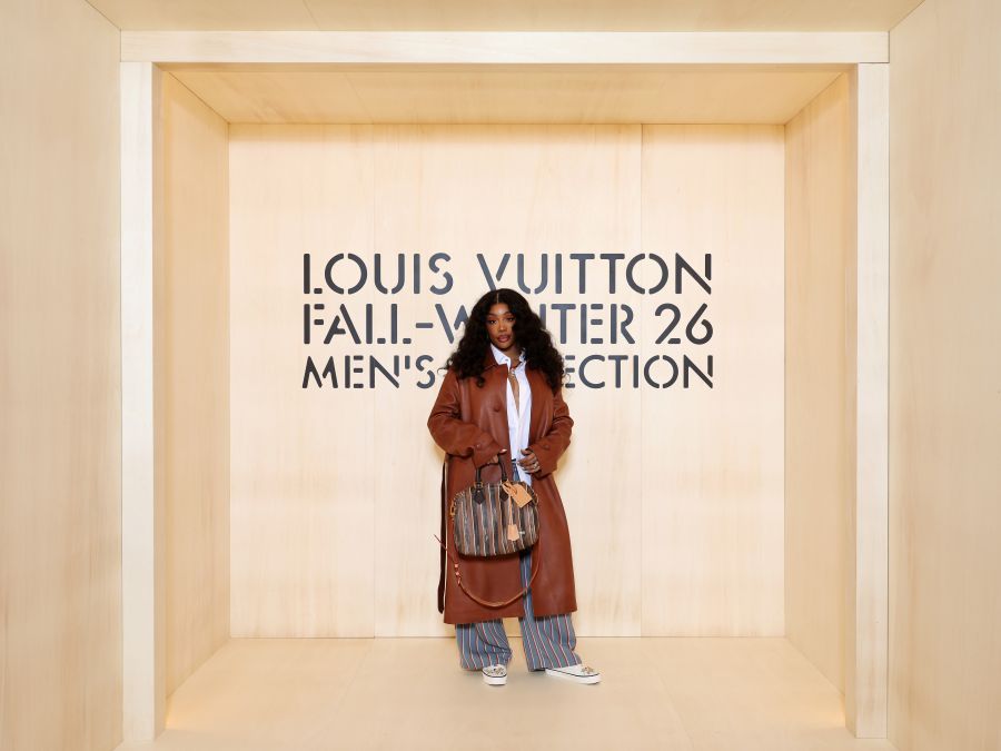 Celebrities at the Louis Vuitton Men’s Fall-Winter 2026 show at the Jardin d’Acclimatation Celebrities at the Louis Vuitton Men’s Fall-Winter 2026 show at the Jardin d’Acclimatation
