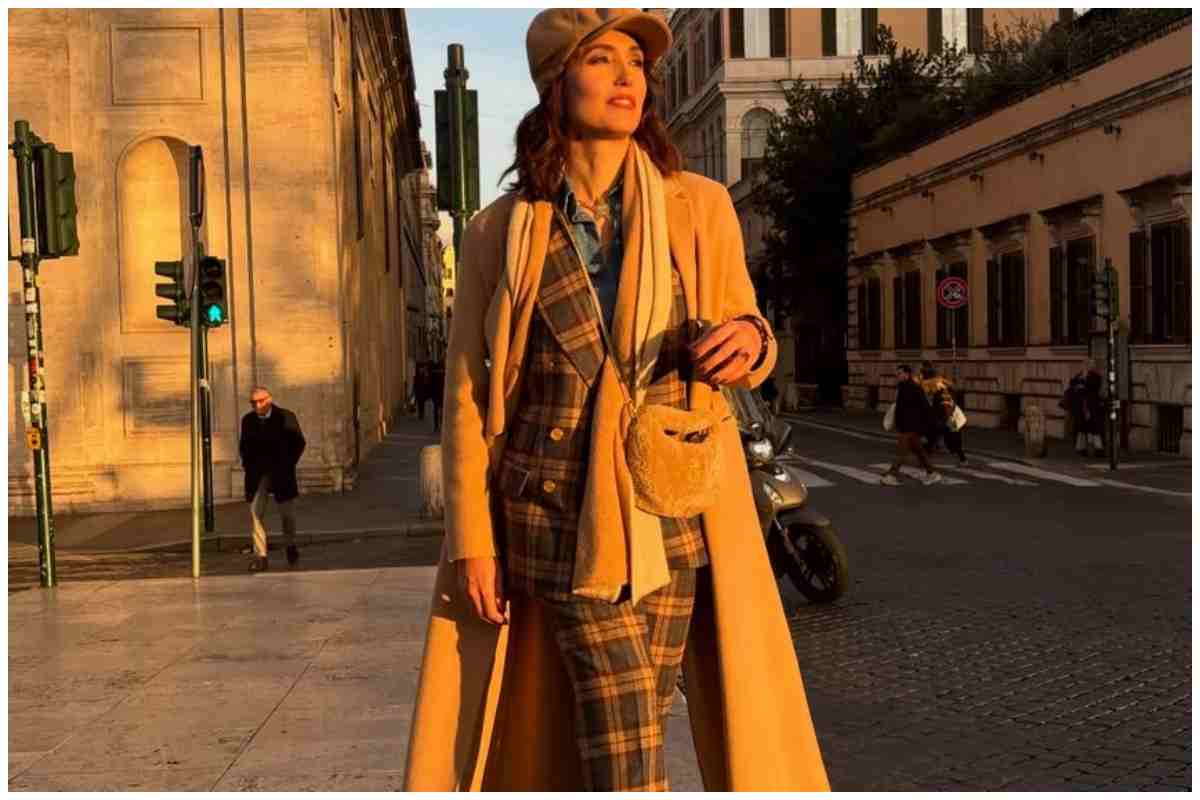 Caterina Balivo look invernale