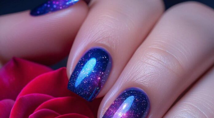 Queste unghie glitterate sono il punto luce che manca al tuo look: falle a casa con questo semplice metodo Unghie gliettrate consigli utili