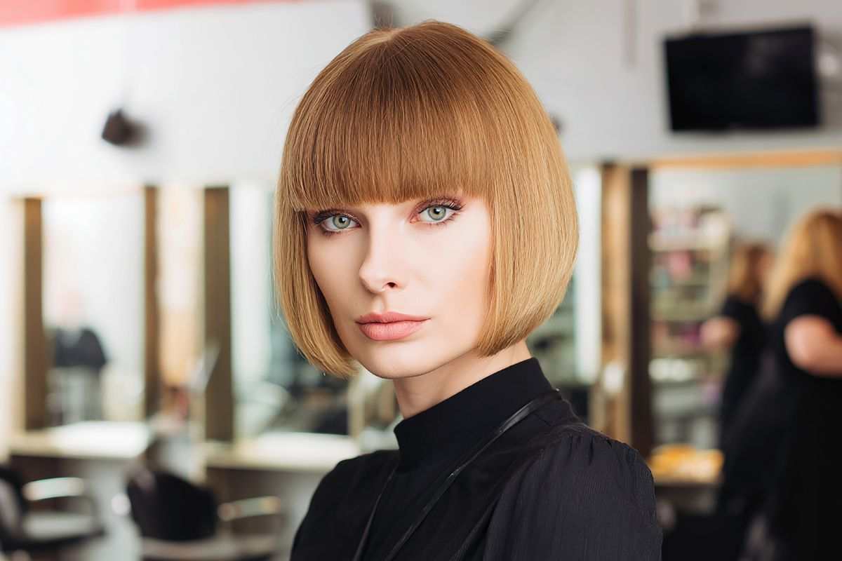 taglio bob caschetto