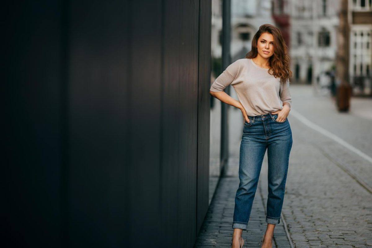 jeans outfit elegante