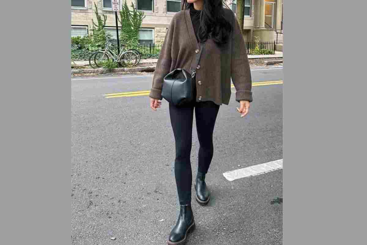 leggings outfit invernale