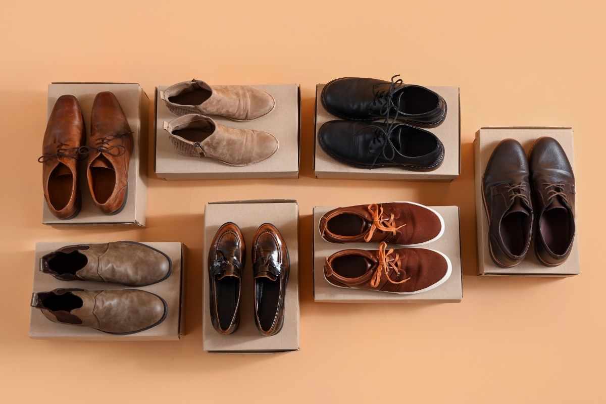 riciclo scatole scarpe