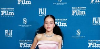 Chase Infiniti is honored with the Virtuosos Award in custom Louis Vuitton at the 41st Santa Barbara International Film Festival Chase Infiniti is honored with the Virtuosos Award in custom Louis Vuitton at the 41st Santa Barbara International Film Festival