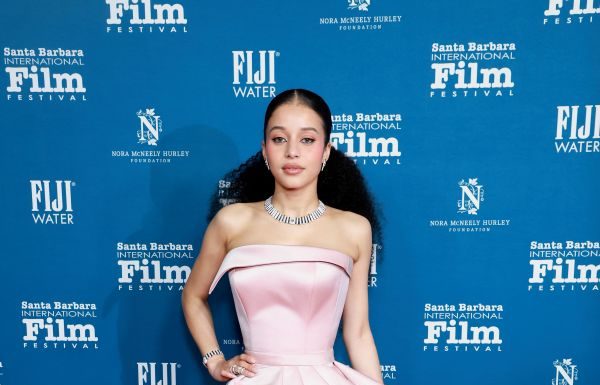 Chase Infiniti is honored with the Virtuosos Award in custom Louis Vuitton at the 41st Santa Barbara International Film Festival Chase Infiniti is honored with the Virtuosos Award in custom Louis Vuitton at the 41st Santa Barbara International Film Festival