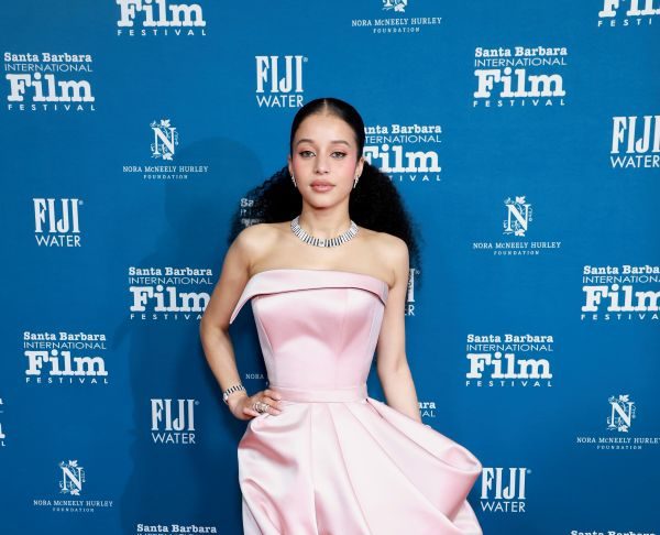 Chase Infiniti is honored with the Virtuosos Award in custom Louis Vuitton at the 41st Santa Barbara International Film Festival Chase Infiniti is honored with the Virtuosos Award in custom Louis Vuitton at the 41st Santa Barbara International Film Festival