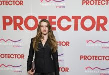 Dior presents Ever Anderson Ever Anderson in Dior at the Premiere of "Protector"