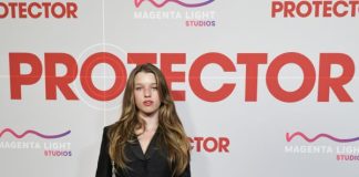 Dior presents Ever Anderson Ever Anderson in Dior at the Premiere of "Protector"