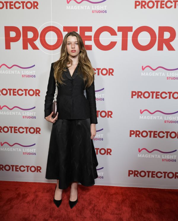 Ever Anderson in Dior at the Premiere of "Protector"